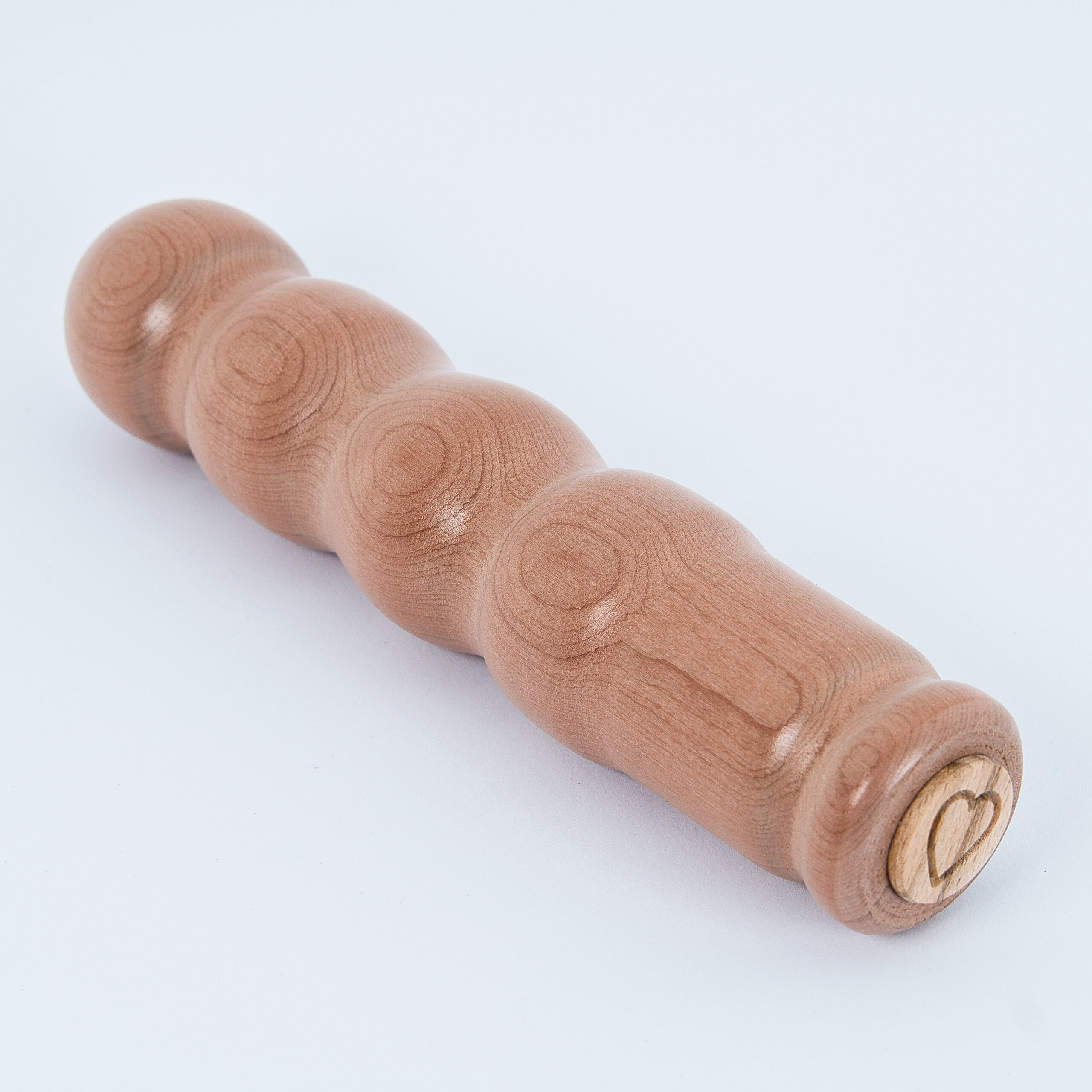 Holzdildo aus Apfelholz – handgefertigt in zwei Größen – Bild 4
