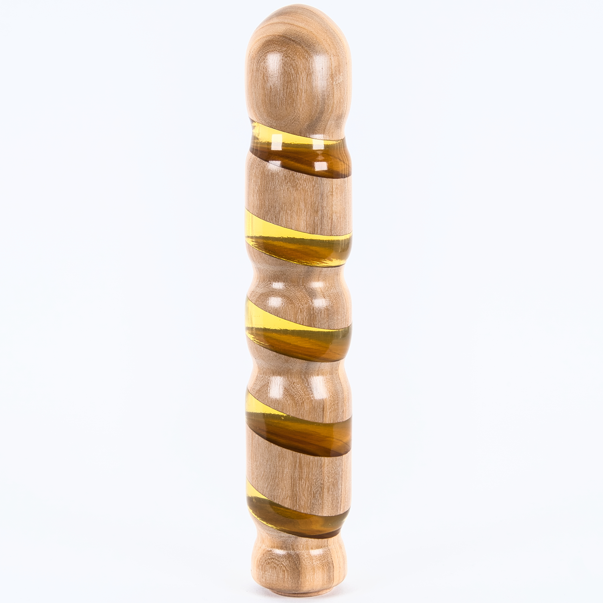 Dildo aus Olivenholz und Bio-Epoxidharz