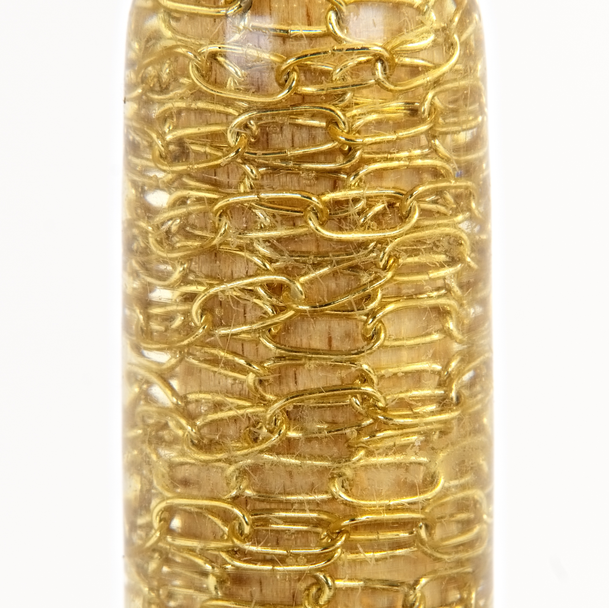 Holzdildo mit Epoxidharz & Ketten – handgefertigt – Bild 4